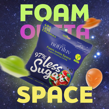 Less Sugar Vegan - Foam Outta Space