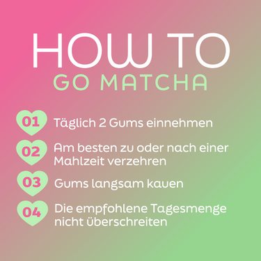 Go Matcha - With Matcha & B-Vitamin Complex - Doybag