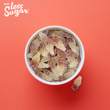 Less Sugar - Coke bottles